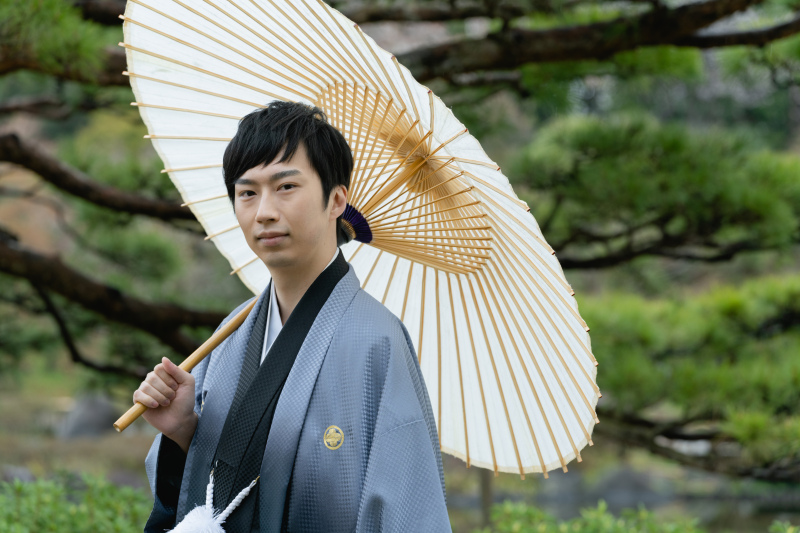 ご新郎様のソロショット