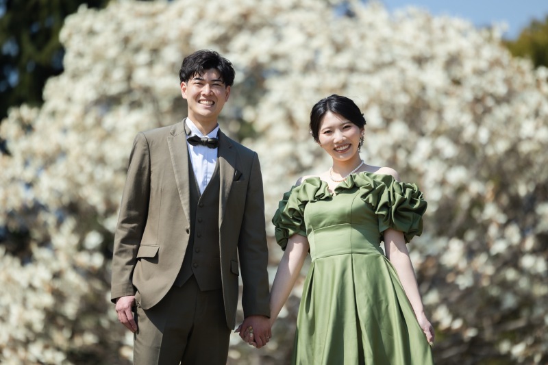 白い木蓮（マグノリア）の優しさに抱かれて