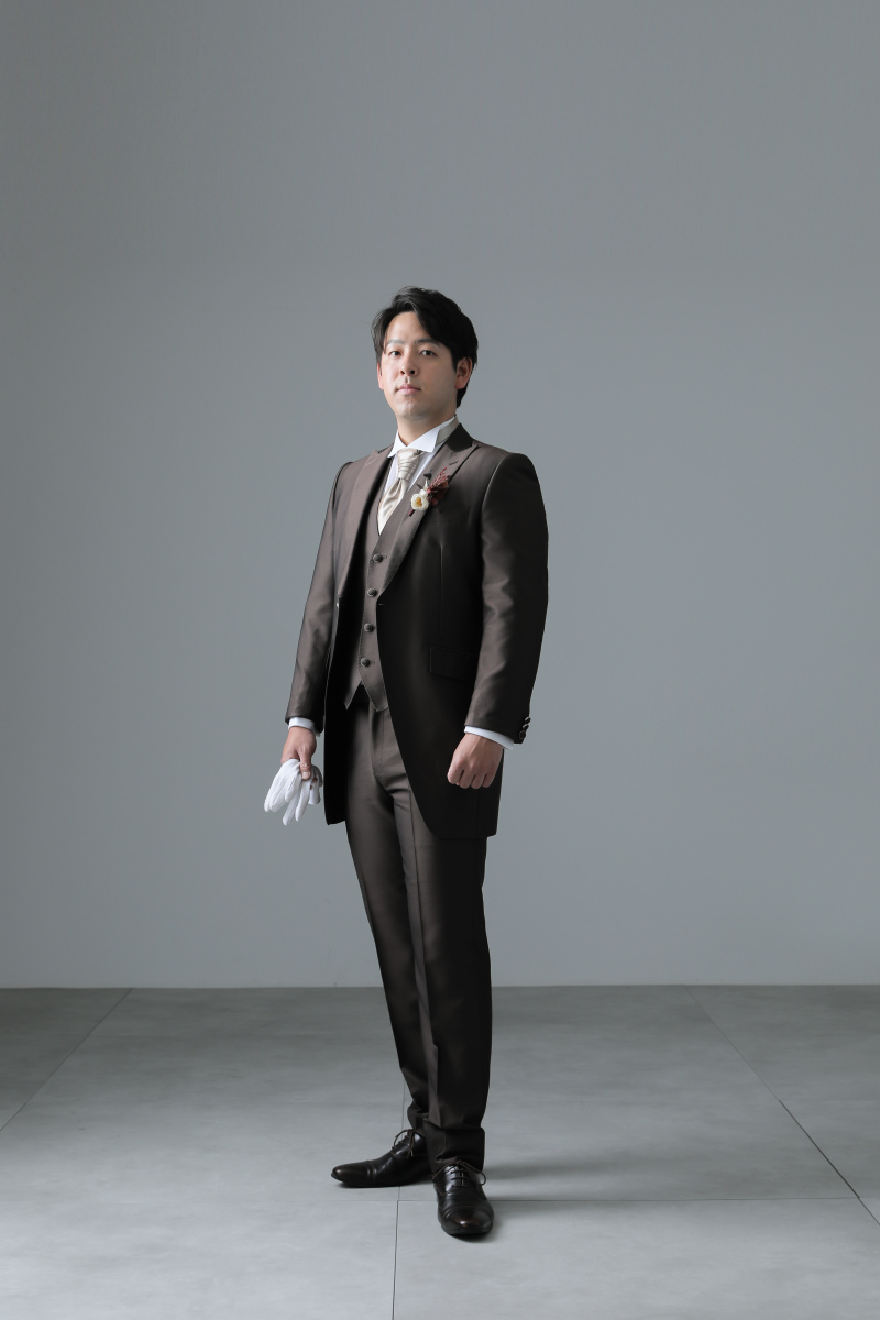 ご新郎様のソロショット