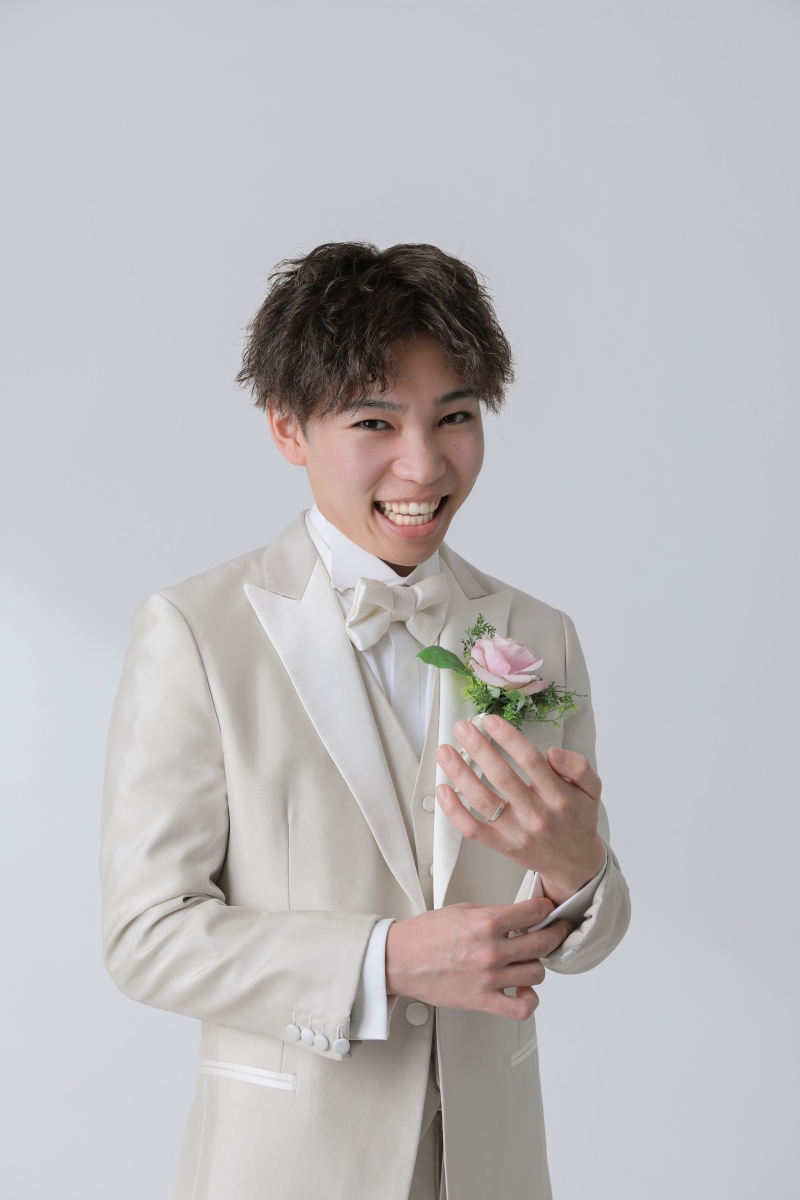 ご新郎様ソロショット