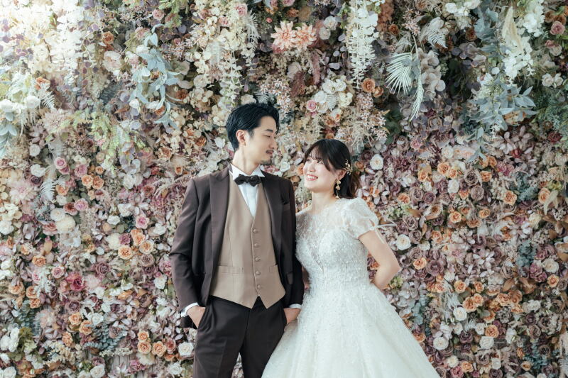 ドレスをお着替え