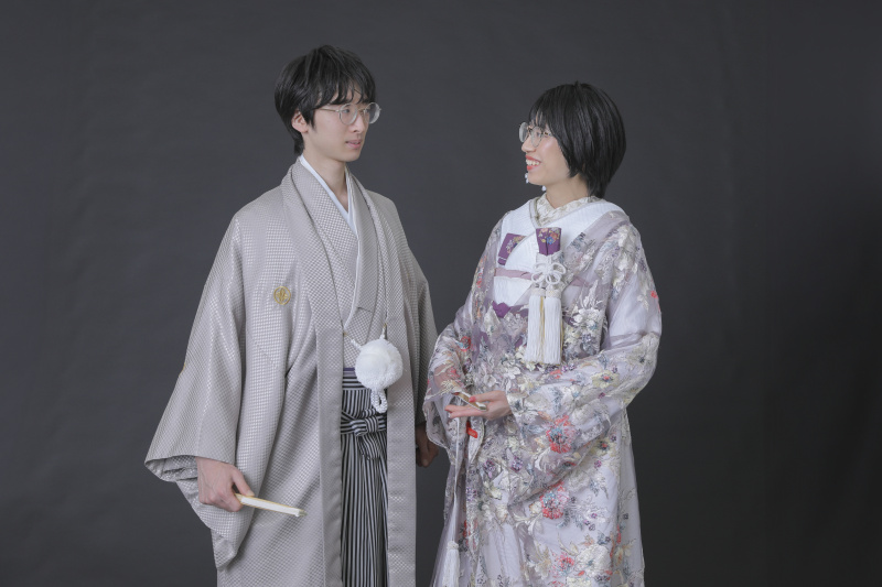 お二人の正式なお姿。