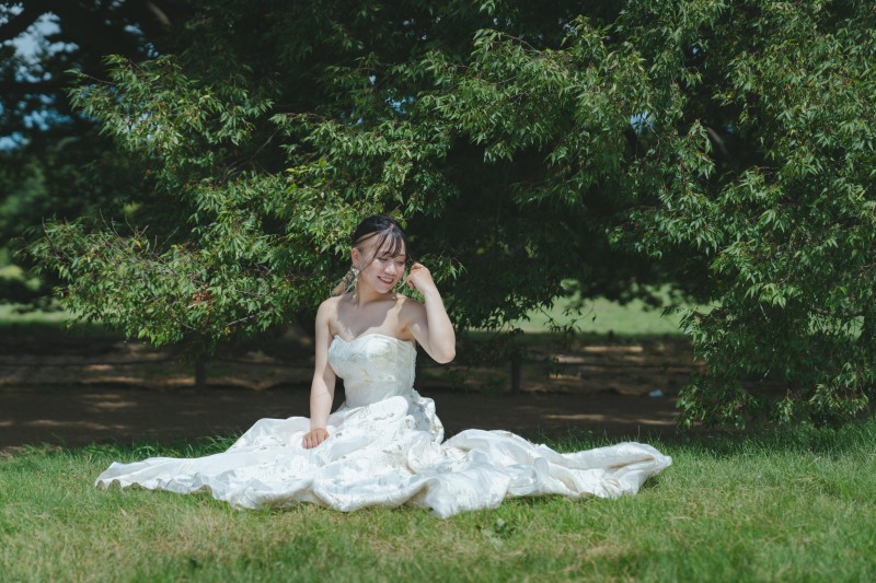 ご新婦様のソロショット