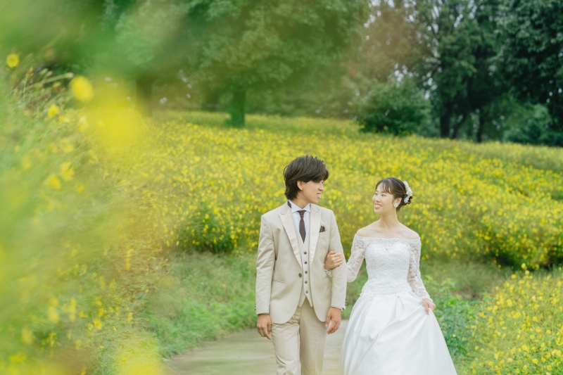 ゆったり歩きながら