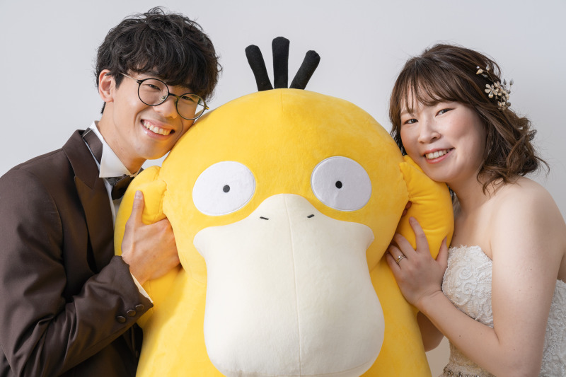 最後はぬいぐるみと一緒に!