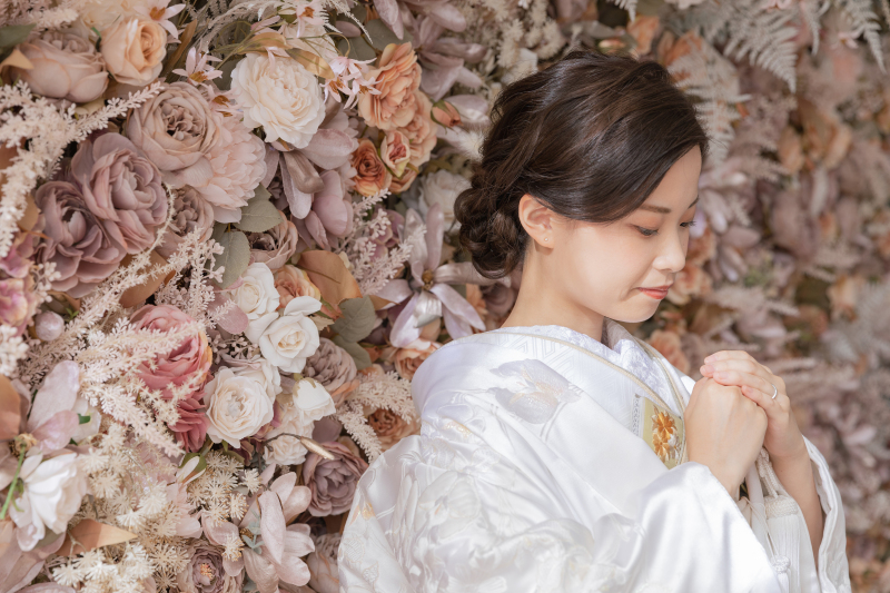 ご新婦様のソロショット