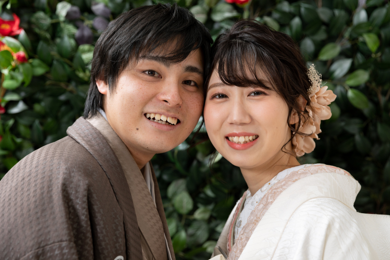 表情にフォーカスして