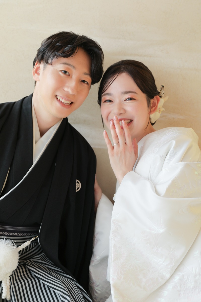 笑顔が素敵なお二人