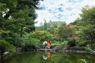 甘泉園ロケーション