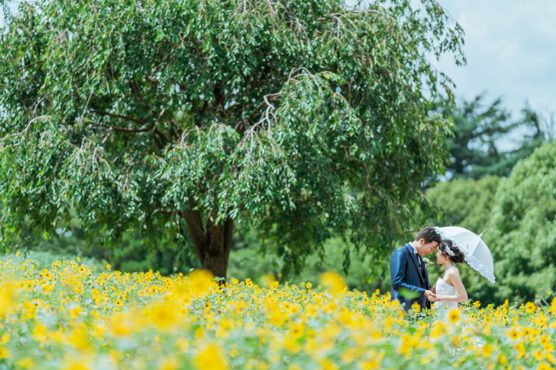 青空も見えました