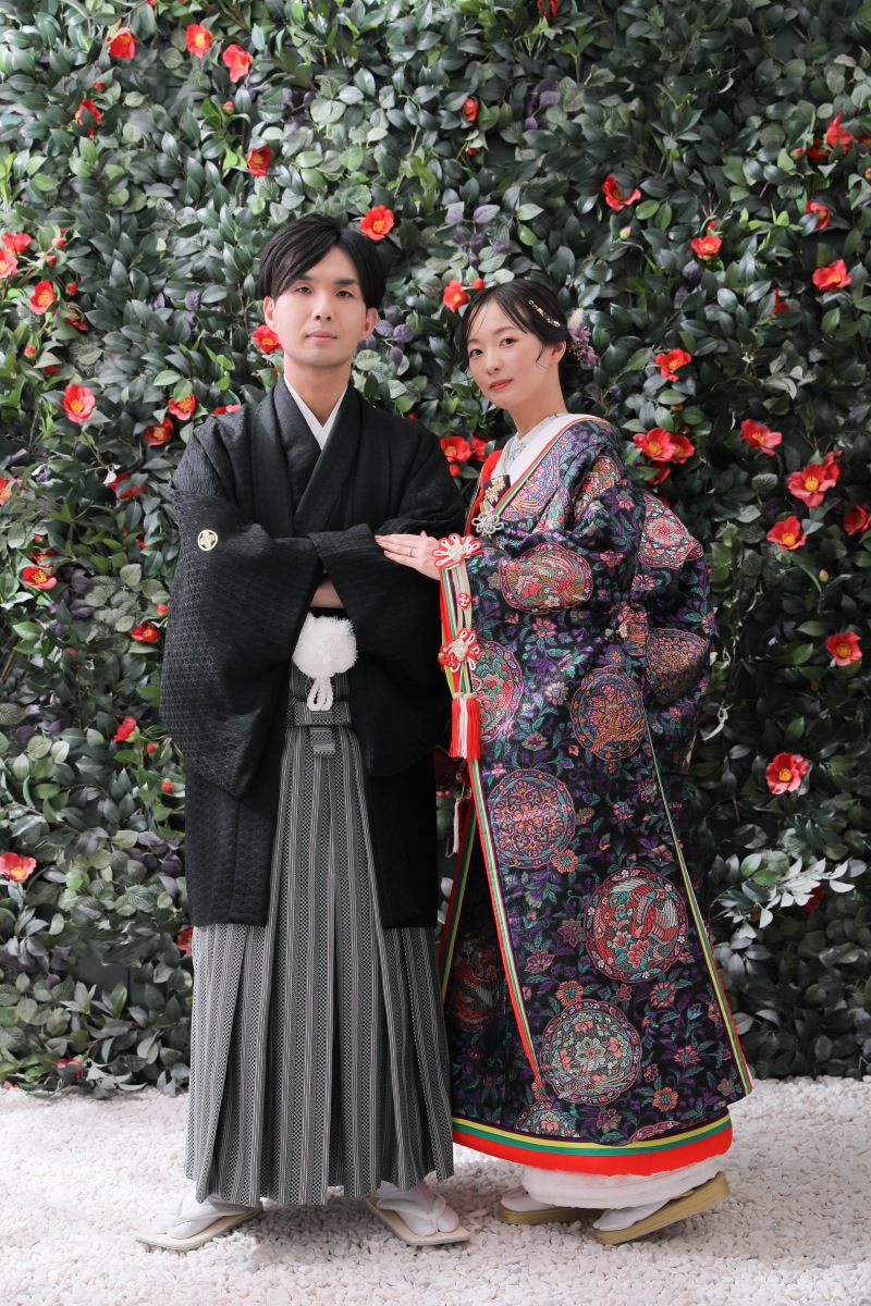 色打掛でのお写真