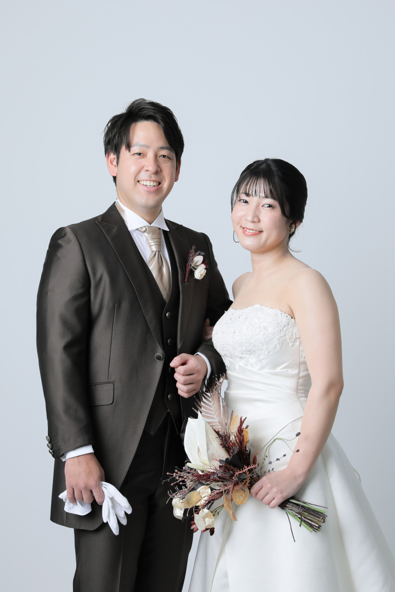 エスコートで素敵な笑顔