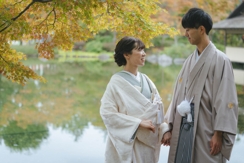 もみじと一緒に