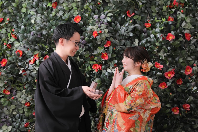 プロポーズシーン