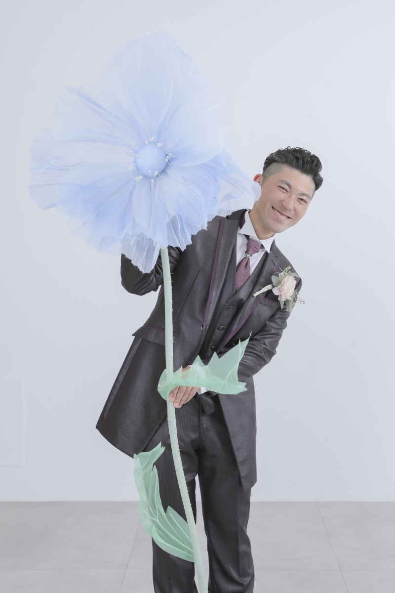 くしゃっといい笑顔