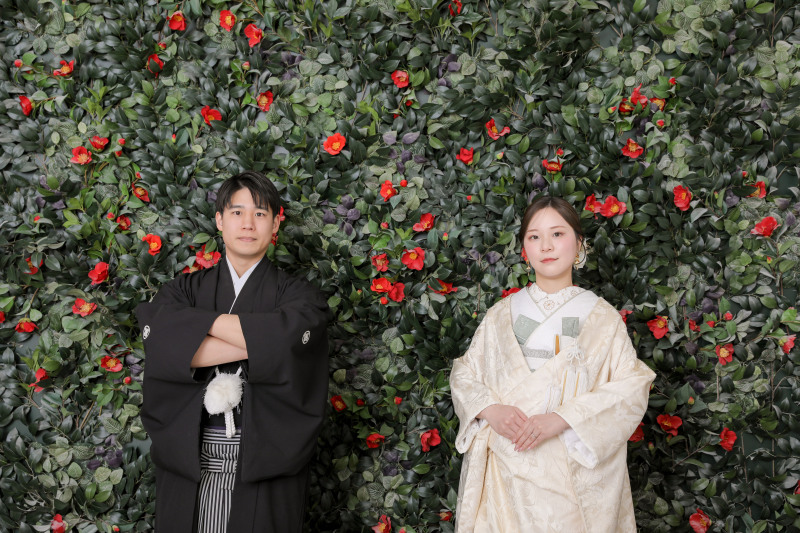 キリッと決めポーズ