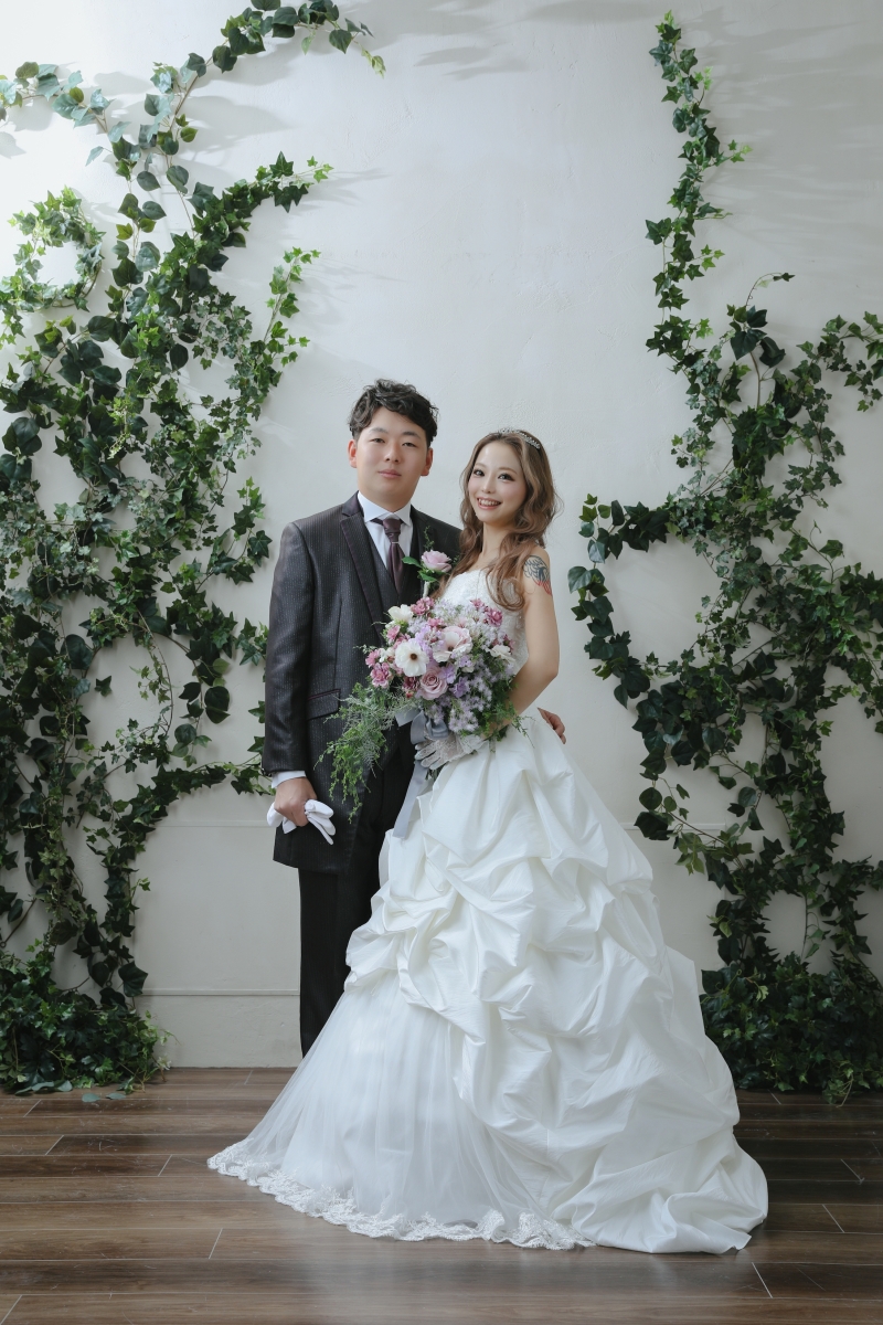 初めはかっちりと