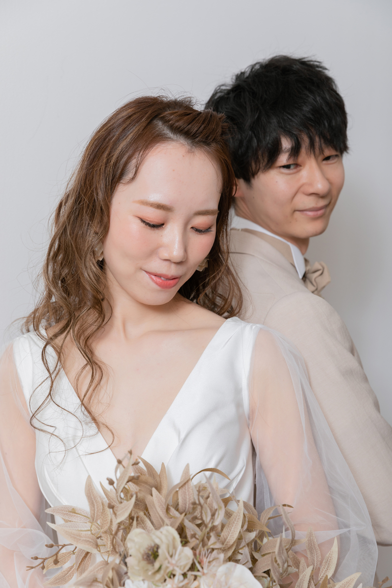 ご新婦様にフォーカスして