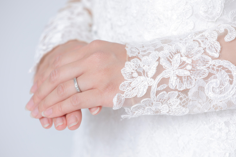 ご新婦様のソロショット。パート1