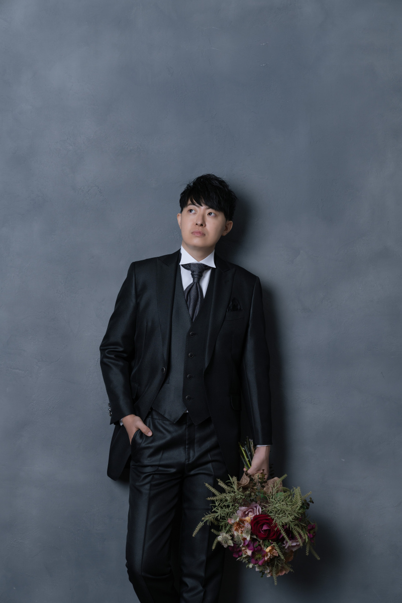 ご新郎様のソロショット