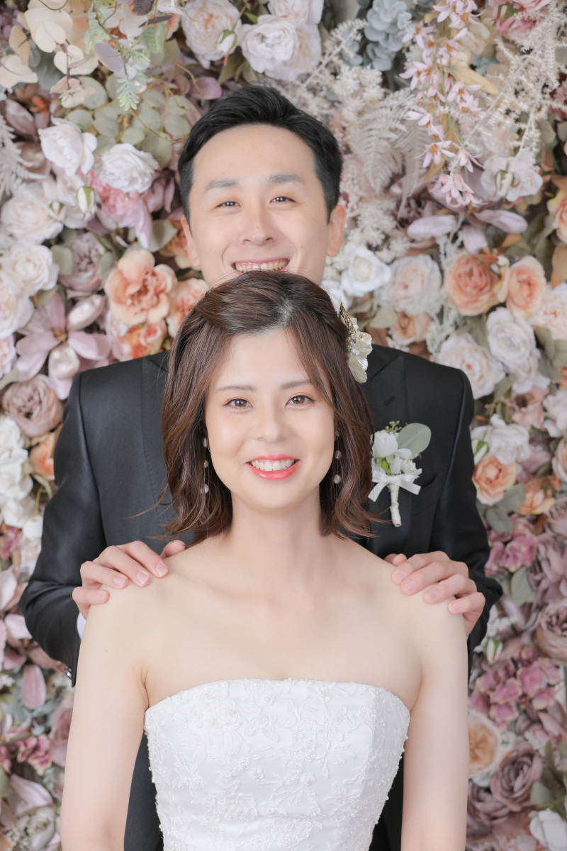 結びショット。