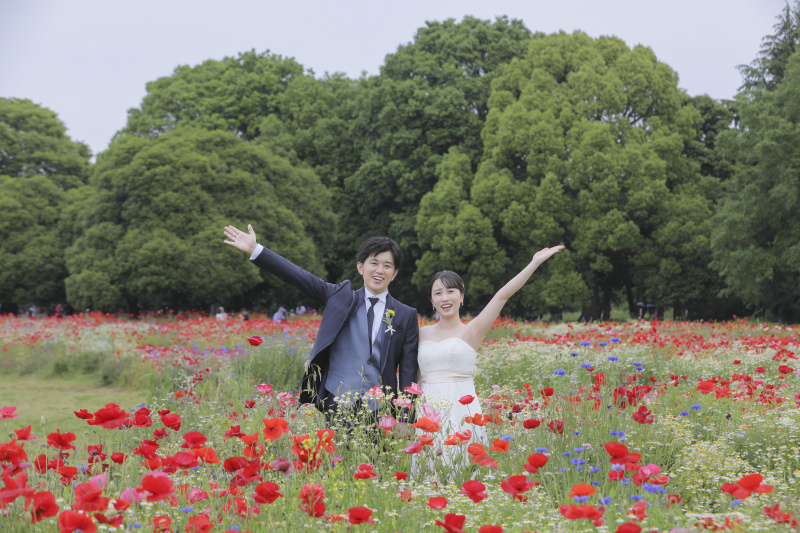 ブーケガーデンに埋もれて。