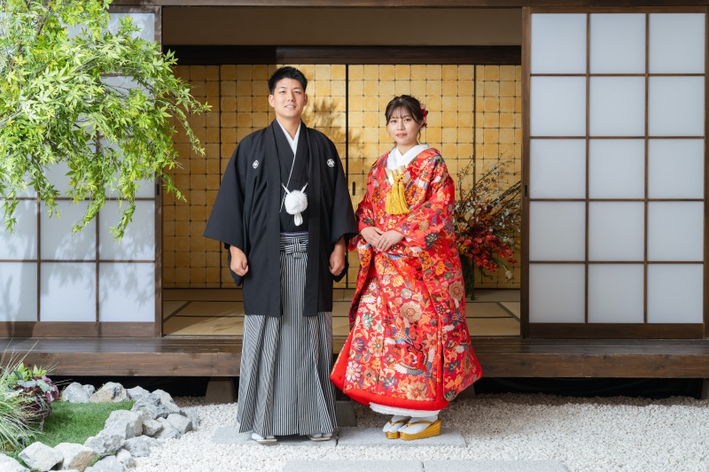 和装撮影からスタート