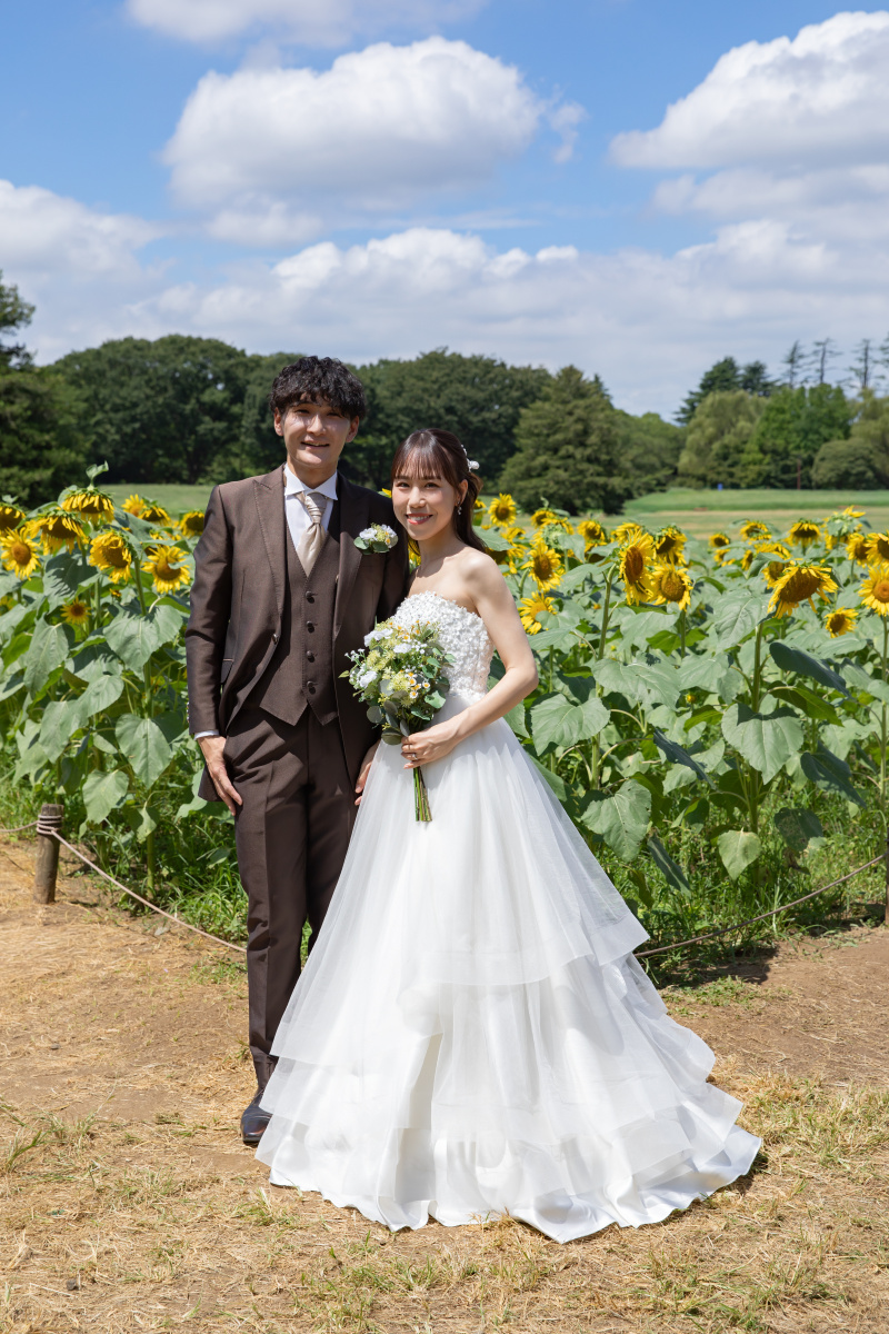 昭和記念公園洋装ロケーション