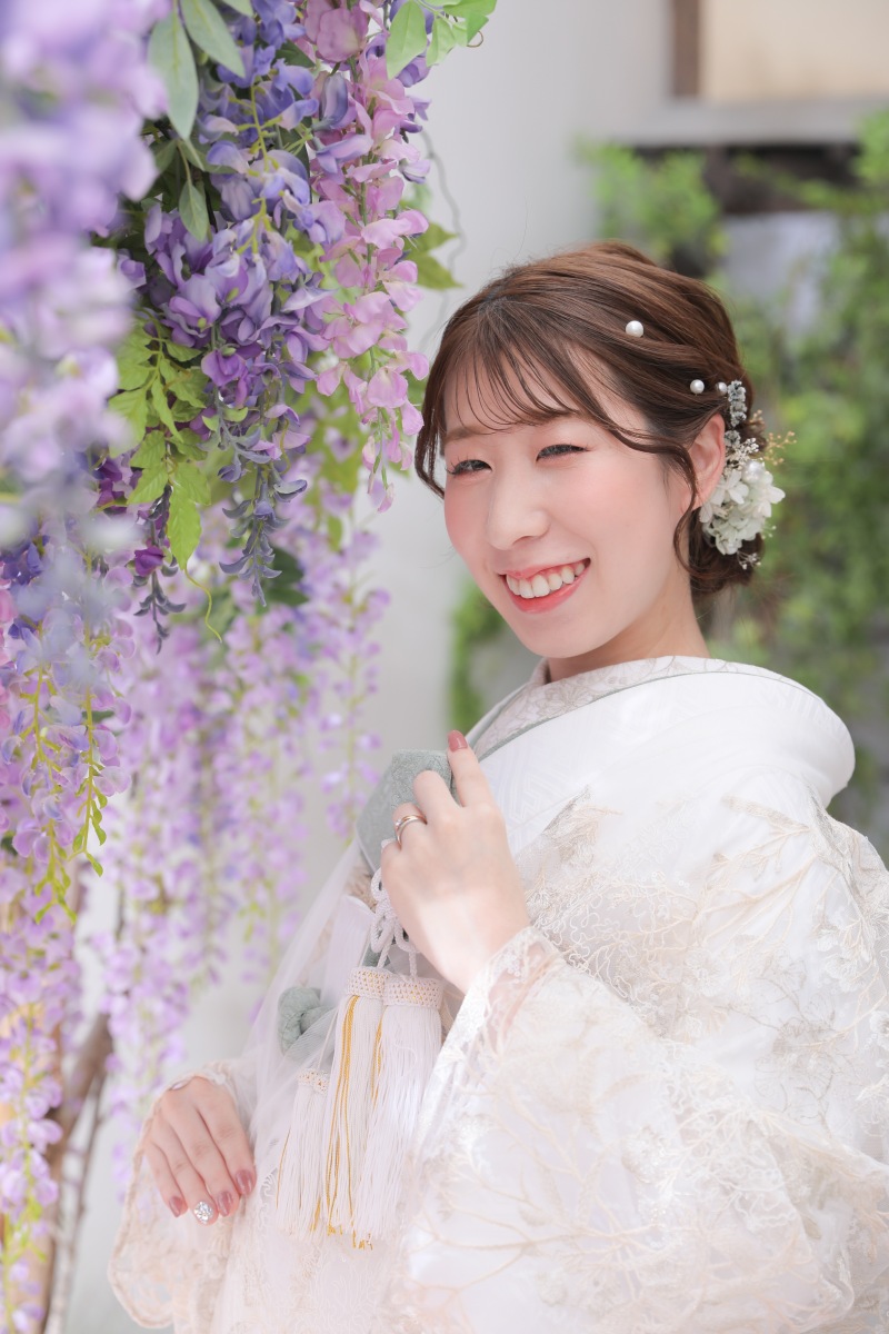 ご新婦様のソロショット