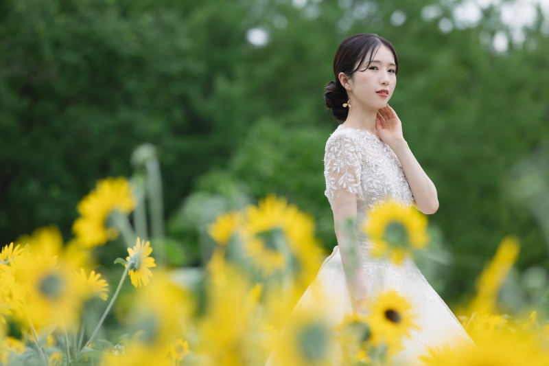 ご新婦様のソロショット