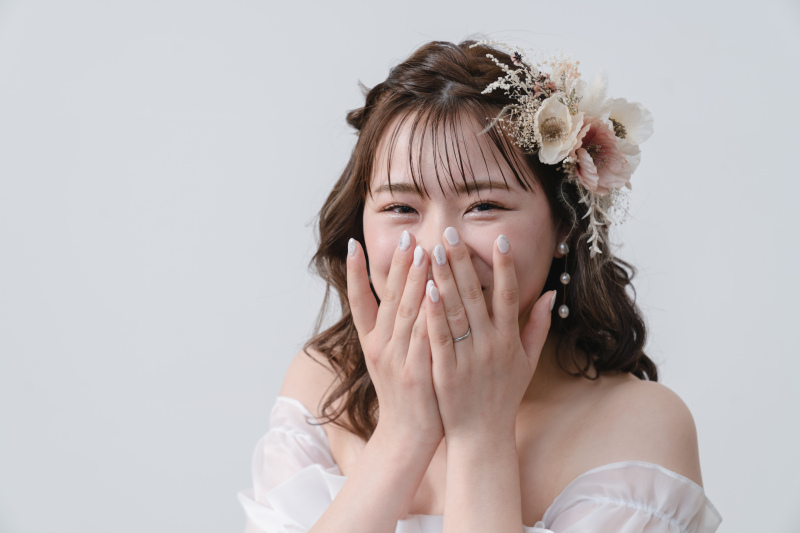 ご新婦様のソロショット