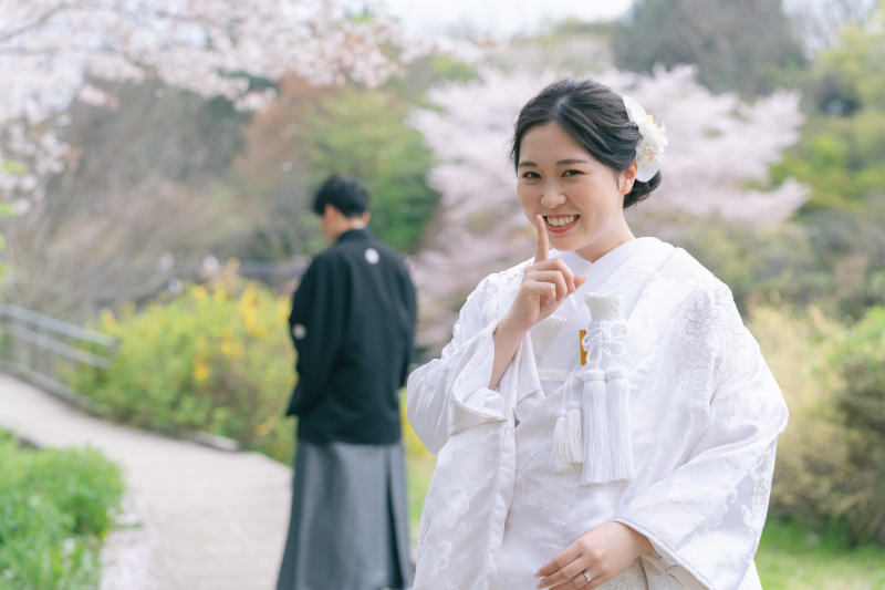 ご新婦様にフォーカスして