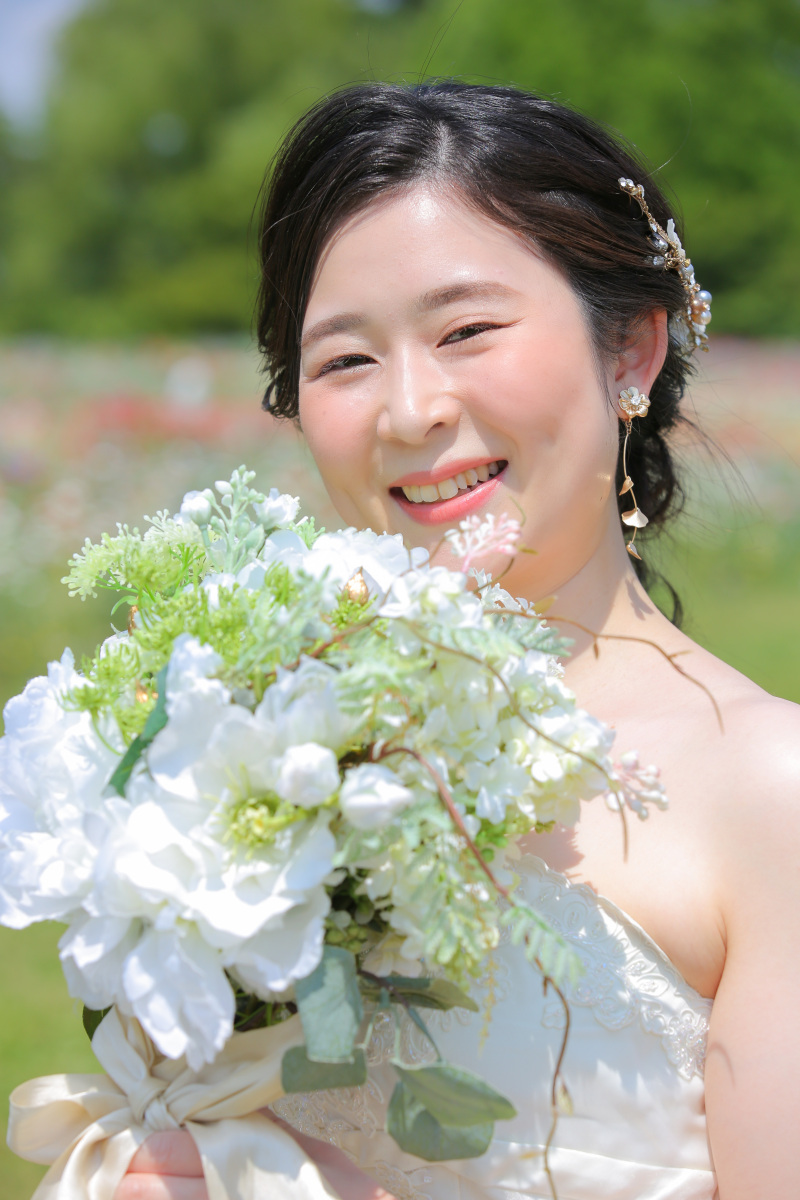 ご新婦様のソロショット！