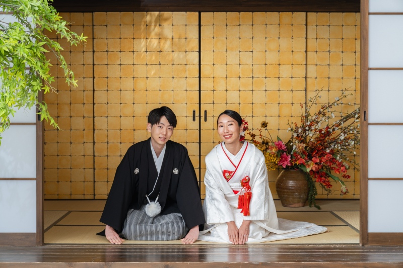 お辞儀ショット