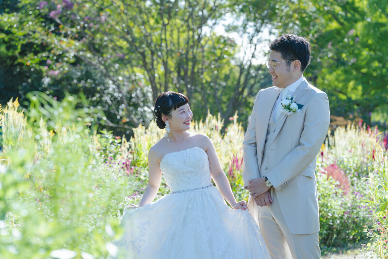 洋装へお着替え