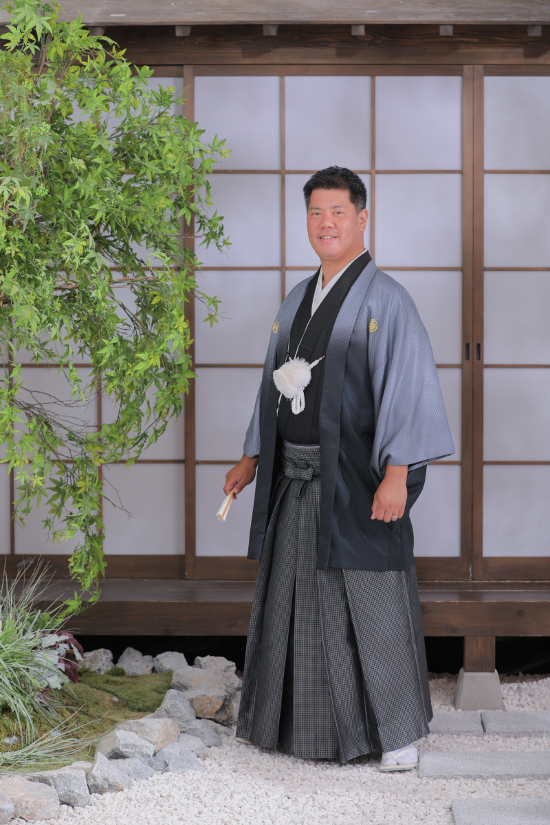 ご新郎様のソロショット。パート1