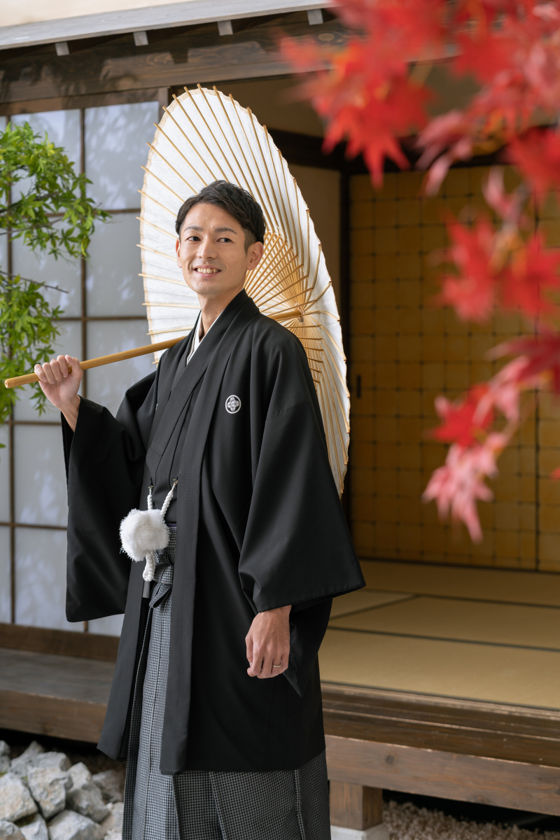 ご新郎様のソロショット