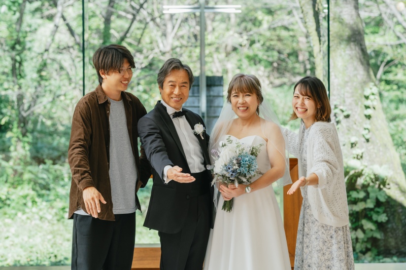 ご両親様へウェディングフォトのプレゼント