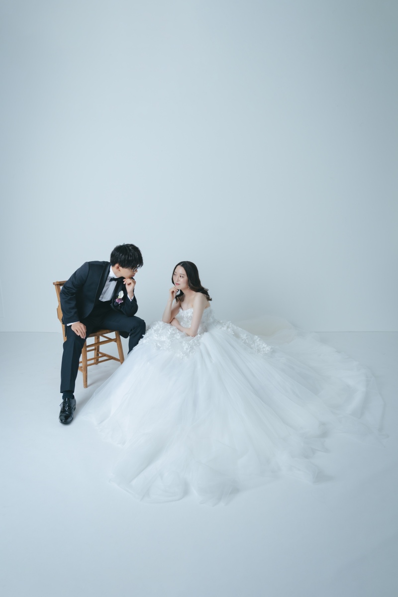 ドレスを活かして