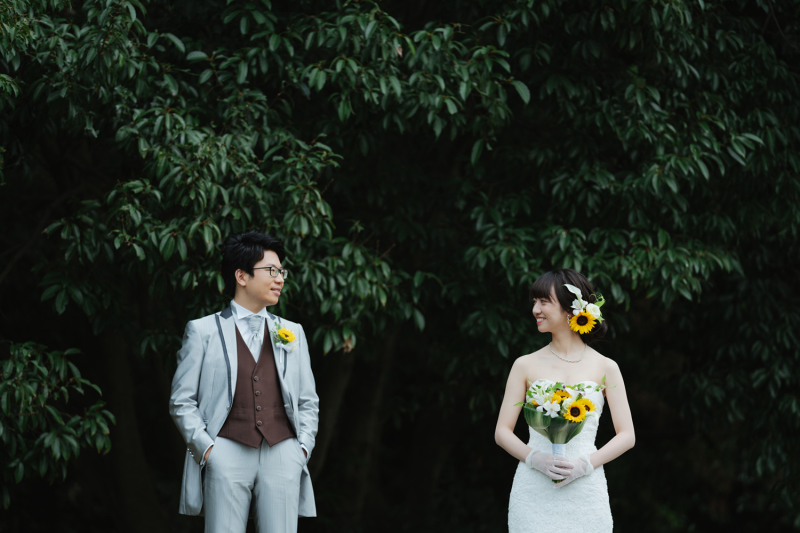 森の中にいるように