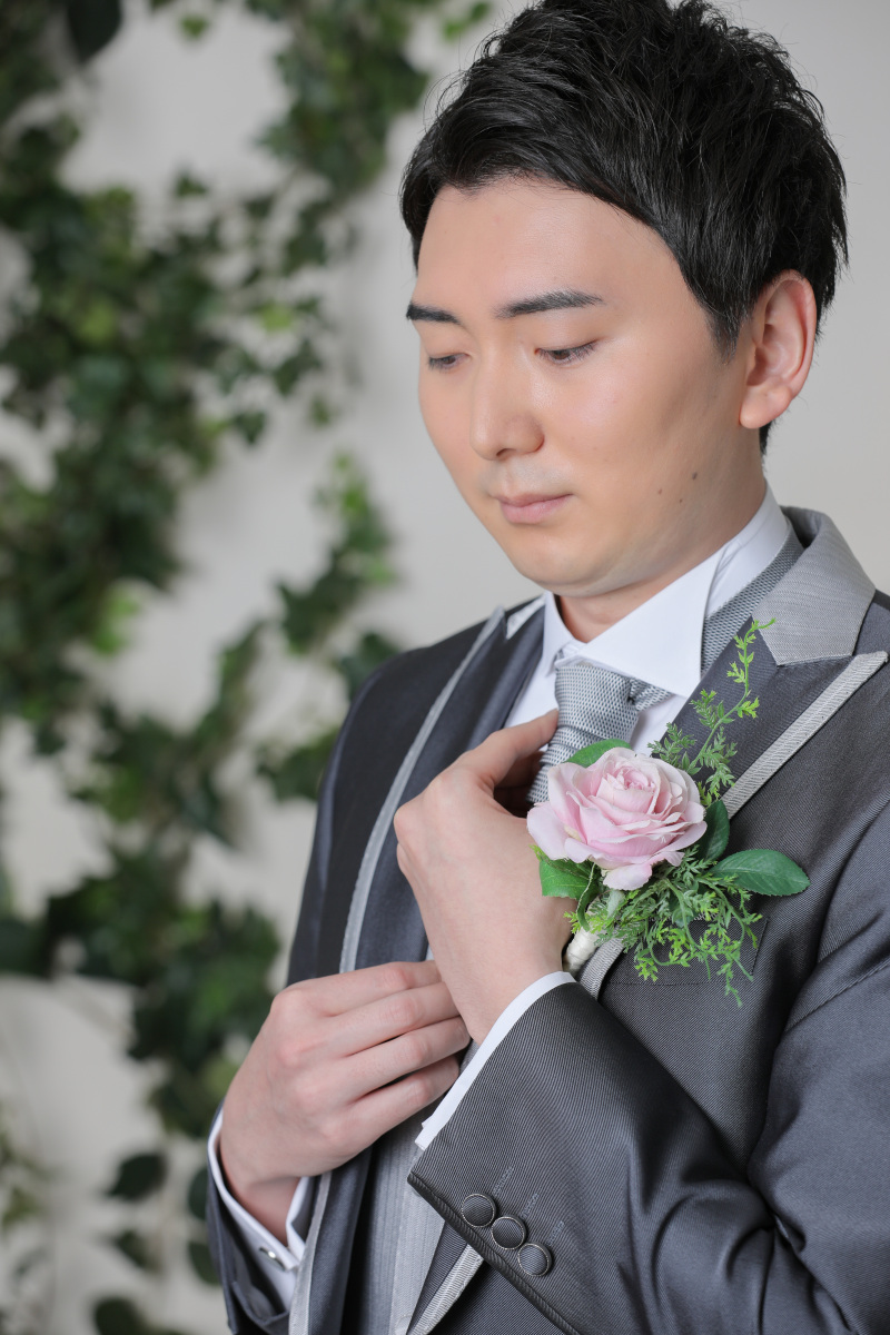 ご新郎様のソロショット。パート2