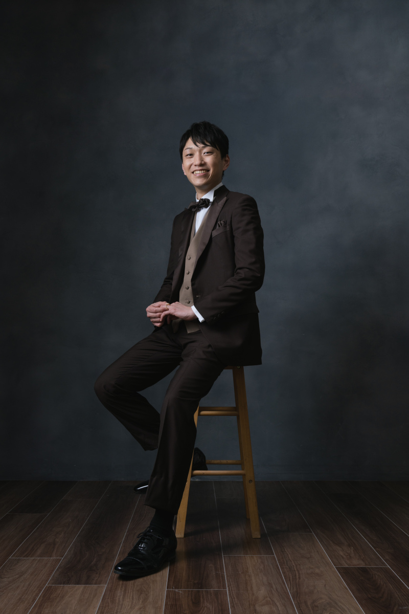 ご新郎様のソロショット!