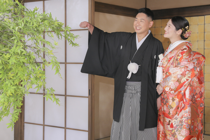 縁側からの景色。