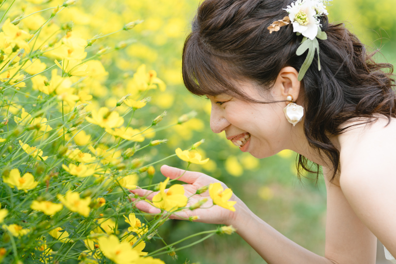 ご新婦様のソロショット