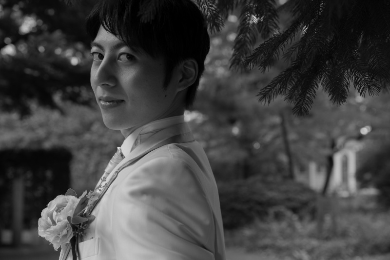 ご新郎様のソロショット。パート2