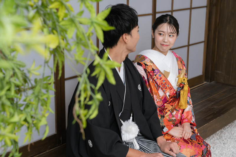 ご新婦様の表情