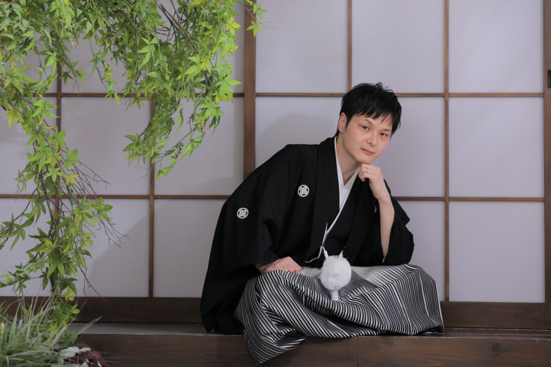 ご新郎様のソロショット。パート1