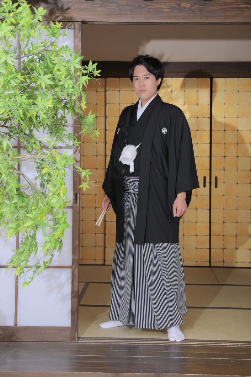 ご新郎様のソロショット。パート1