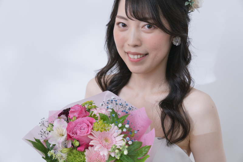 ご新婦様のソロショット