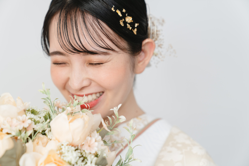 ご新婦様のソロショット